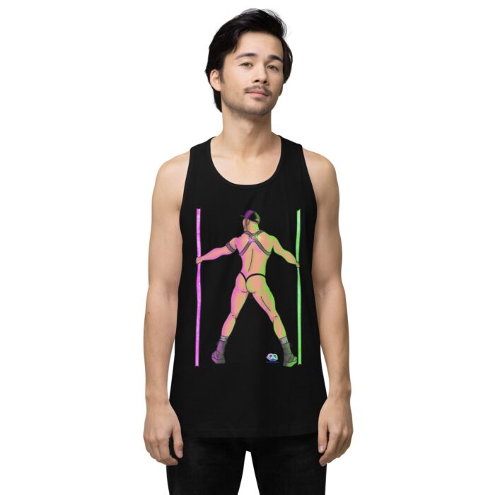 Men’s premium tank top - You Go-Go Boy - Image 2
