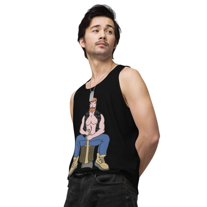 Men’s premium tank top - Lumberjack - Image 5