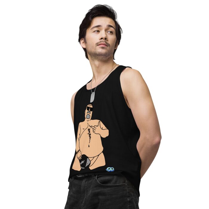 Men’s premium tank top - The Rhino - Image 5