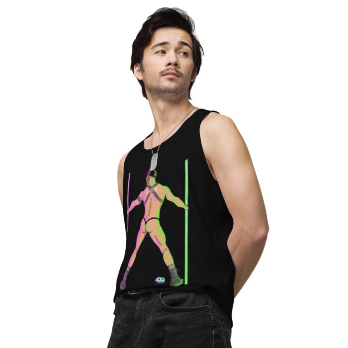 Men’s premium tank top - You Go-Go Boy - Image 5
