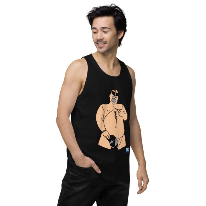 Men’s premium tank top - The Rhino - Image 4