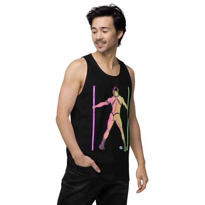 Men’s premium tank top - You Go-Go Boy - Image 4