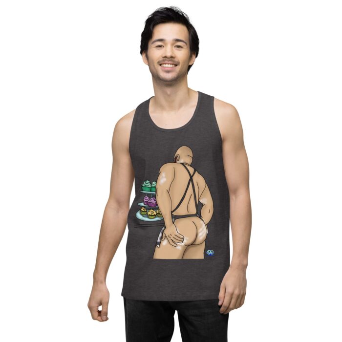 Men’s premium tank top - Cakes - Image 23