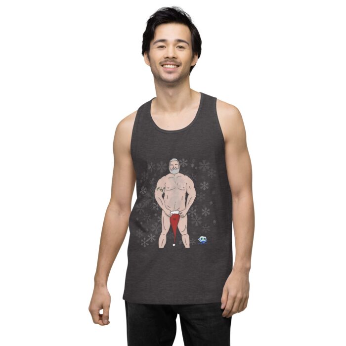 Men’s premium tank top - Frosted - Image 22