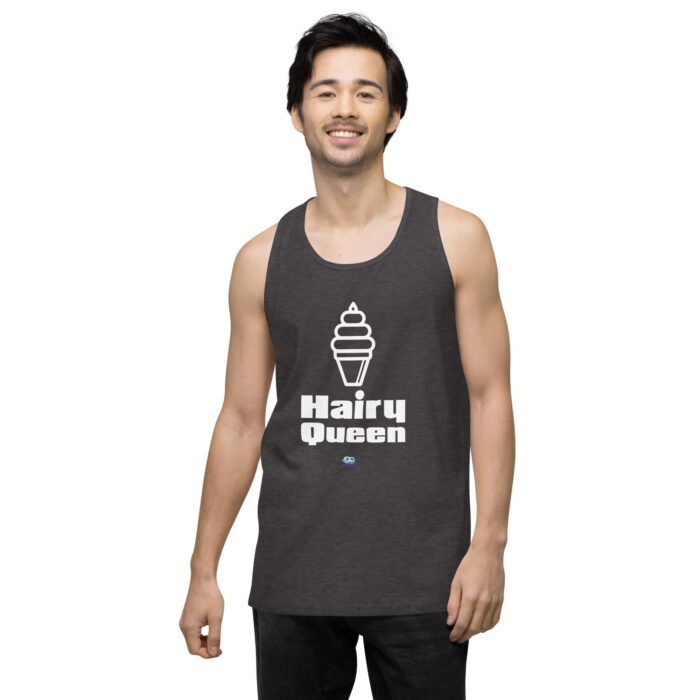 Men’s premium tank top - Hairy Queen - Image 11