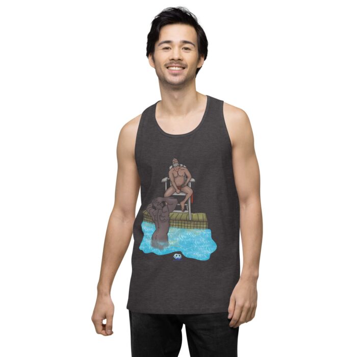 Men’s premium tank top - Lifeguard - Image 10