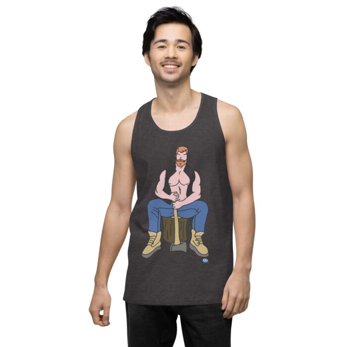Men’s premium tank top - Lumberjack - Image 23