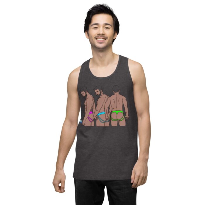 Men’s premium tank top - Neon Jocks - Image 11