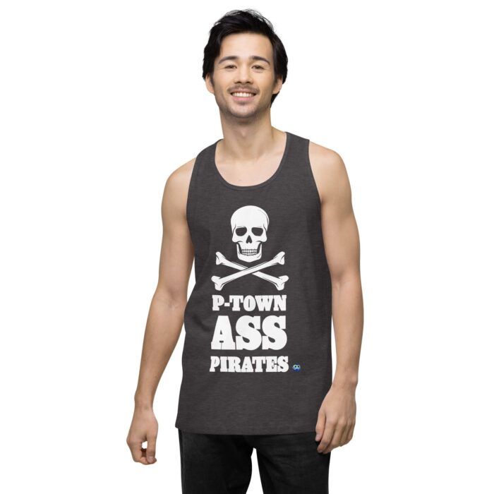 Men’s premium tank top - P-Town Ass Pirates - Image 10