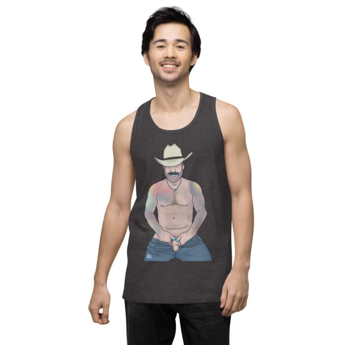 Men’s premium tank top - Show Off - Image 22
