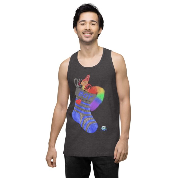 Men’s premium tank top - Stuffed - Image 10