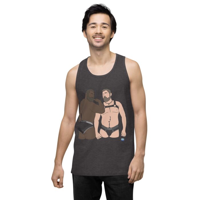 Men’s premium tank top - Top and Bottom - Image 11