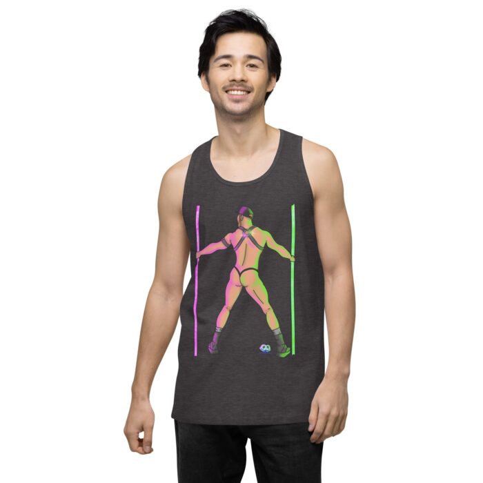 Men’s premium tank top - You Go-Go Boy - Image 23