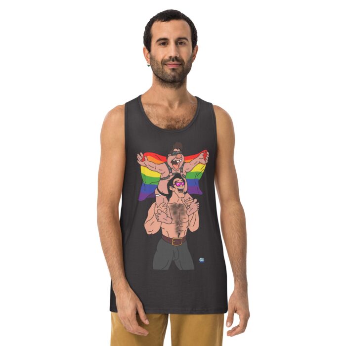 Men’s premium tank top - Beastly Buddies - Image 10