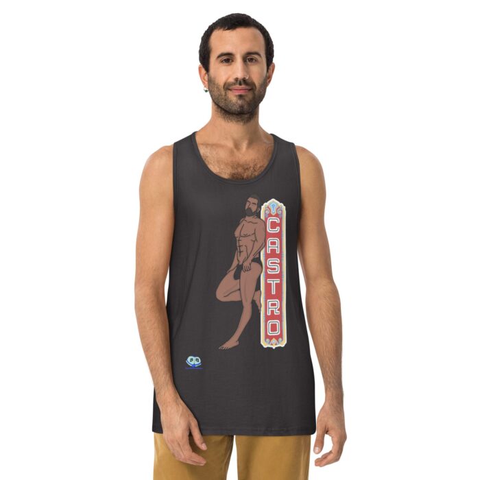 Men’s premium tank top - Castro - Image 5