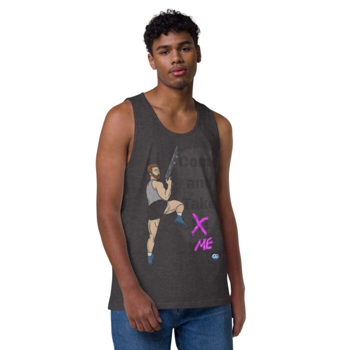 Men’s premium tank top - Come and Take Me - Image 6