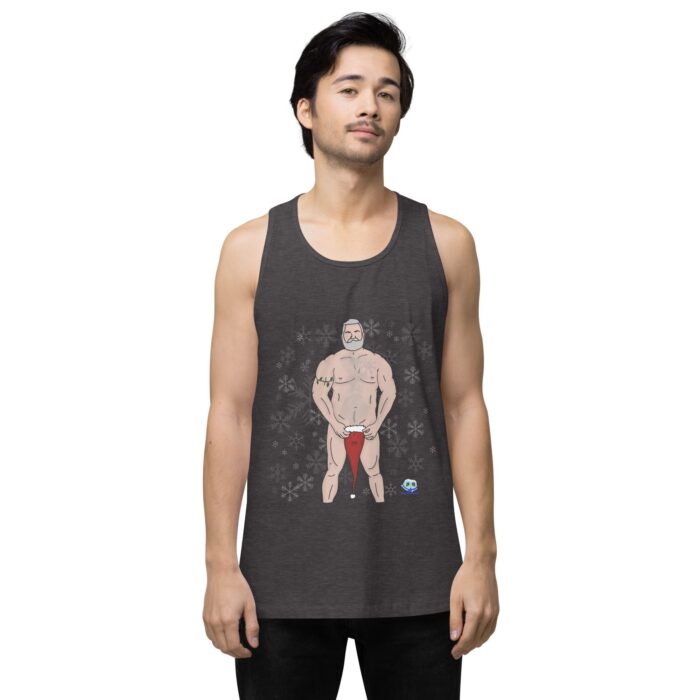 Men’s premium tank top - Frosted - Image 21