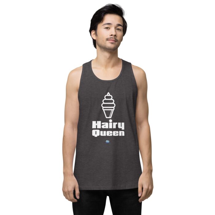 Men’s premium tank top - Hairy Queen - Image 10