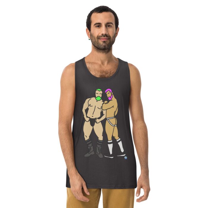 Men’s premium tank top - Jock Buddies - Image 10