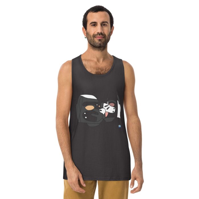 Men’s premium tank top - Lick - Image 6