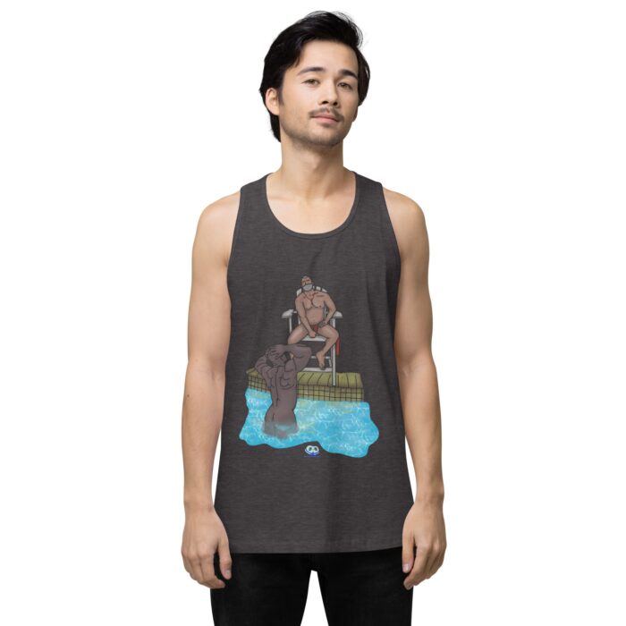 Men’s premium tank top - Lifeguard - Image 9