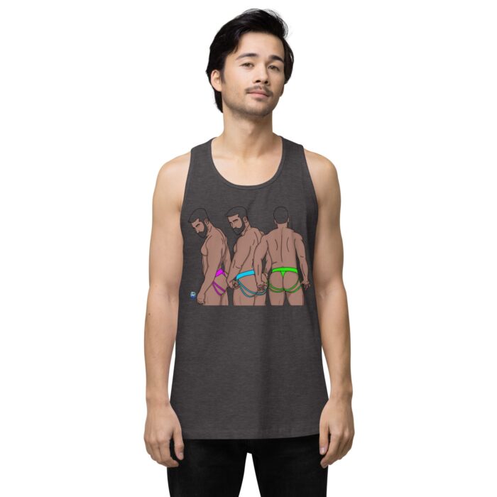 Men’s premium tank top - Neon Jocks - Image 10