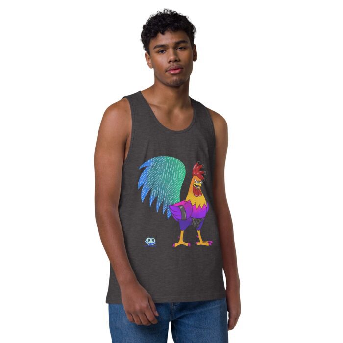 Men’s premium tank top - Pecker - Image 10