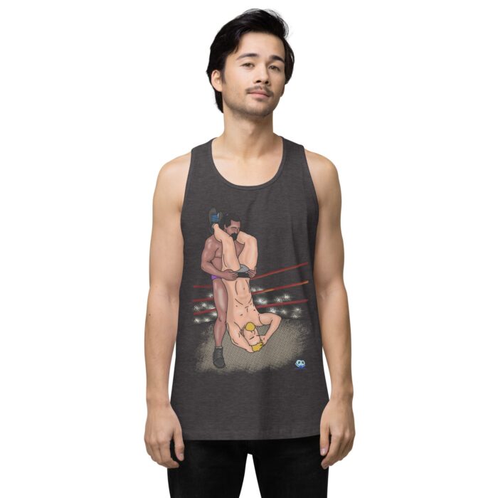 Men’s premium tank top - Pile Driver - Image 21