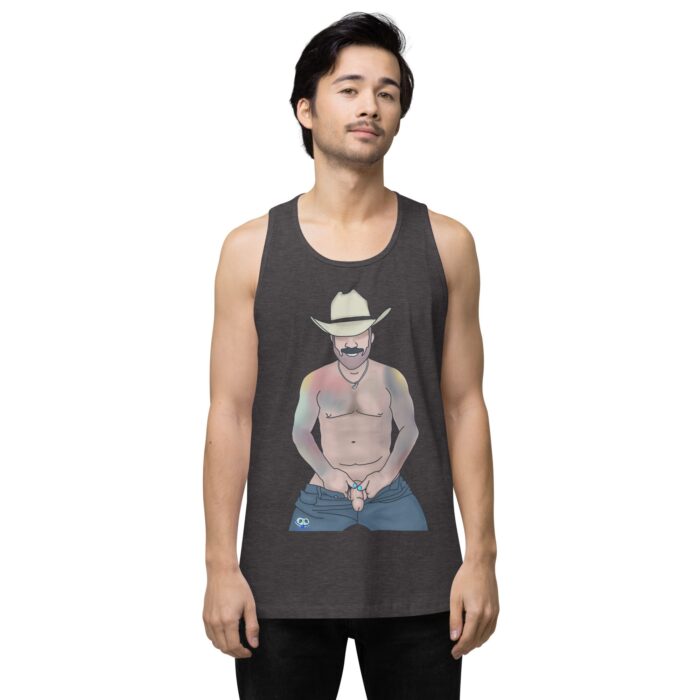 Men’s premium tank top - Show Off - Image 21