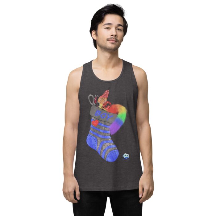 Men’s premium tank top - Stuffed - Image 9
