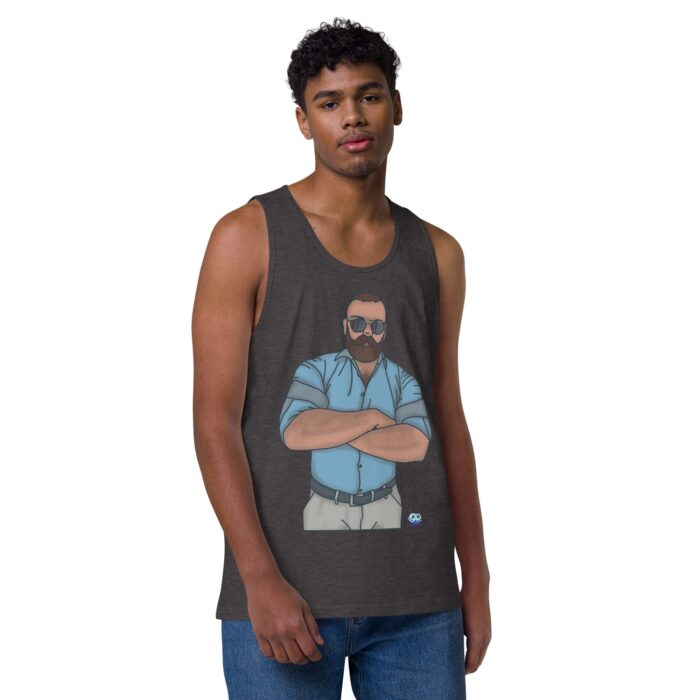 Men’s premium tank top - Vice - Image 10