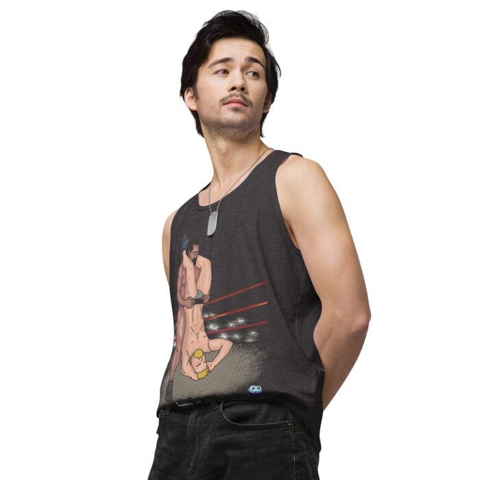 Men’s premium tank top - Pile Driver - Image 24
