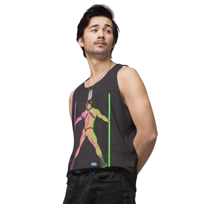 Men’s premium tank top - You Go-Go Boy - Image 25
