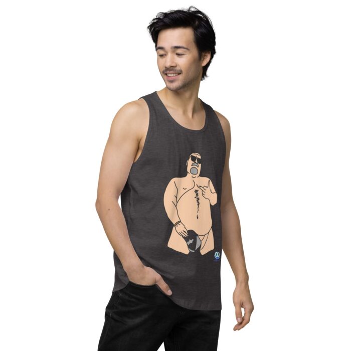 Men’s premium tank top - The Rhino - Image 23