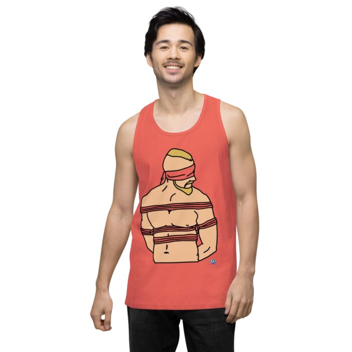 Men’s premium tank top - Bound and Blindfolded - Image 16