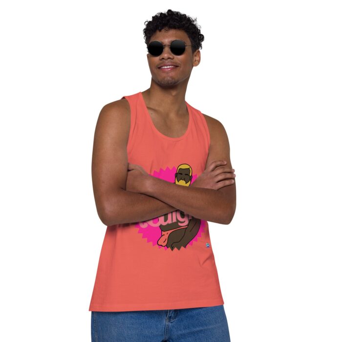 Men’s premium tank top - Bulgie Dark - Image 16