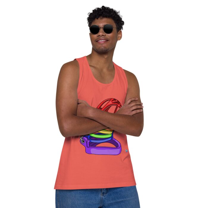 Men’s premium tank top - Chastity Cage - Image 31