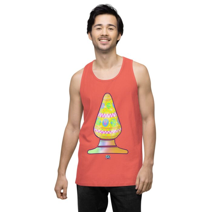 Men’s premium tank top - Easter Egg Butt Plug - Image 13