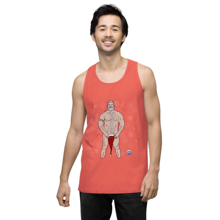 Men’s premium tank top - Frosted - Image 37