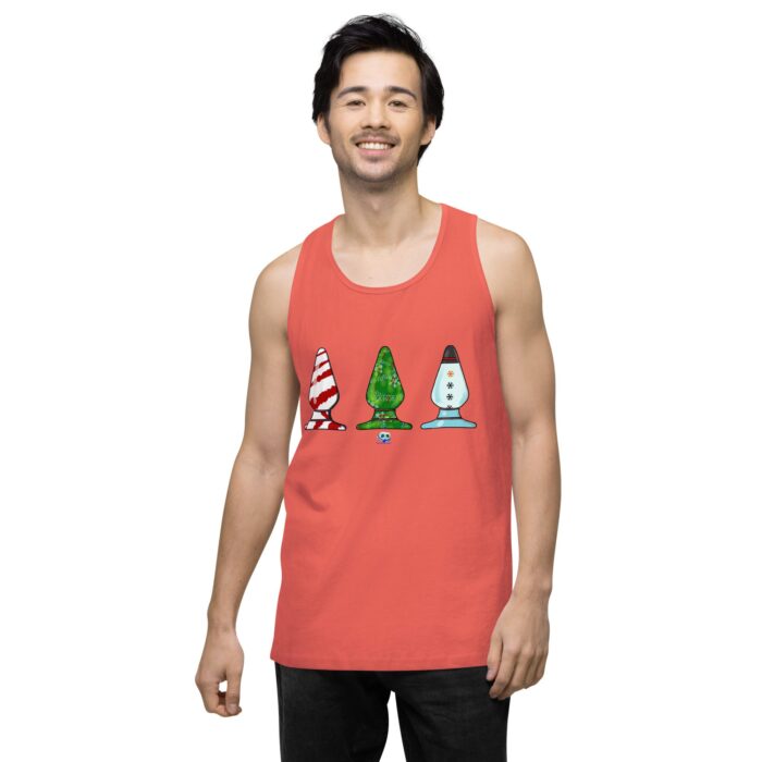 Men’s premium tank top - Holiday Butt Plugs - Image 37