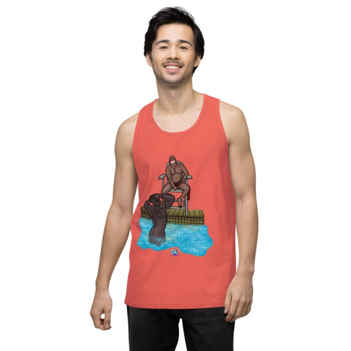 Men’s premium tank top - Lifeguard - Image 16