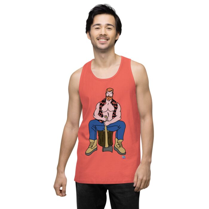 Men’s premium tank top - Lumberjack - Image 38