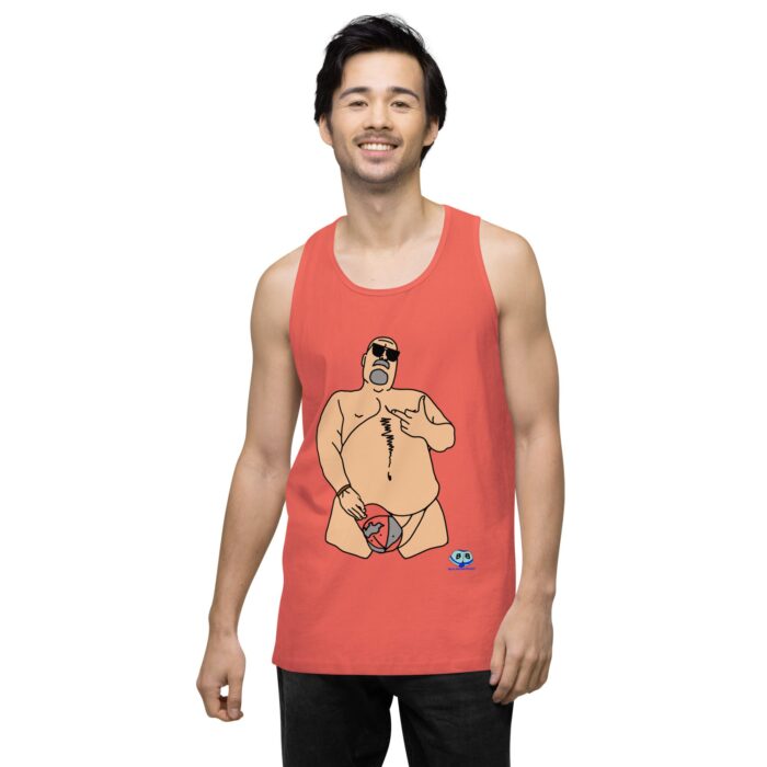Men’s premium tank top - The Rhino - Image 37