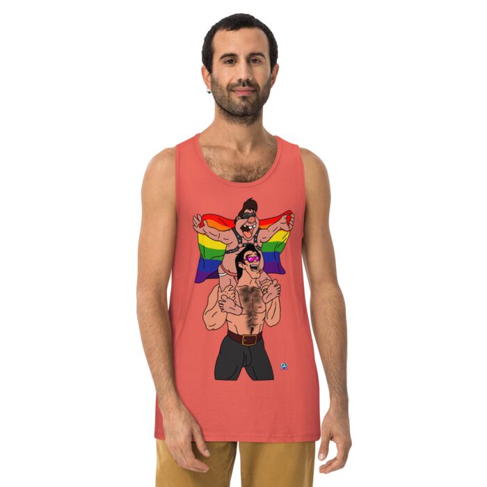 Men’s premium tank top - Beastly Buddies - Image 15
