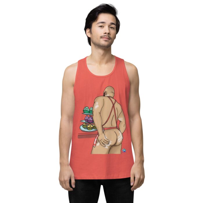 Men’s premium tank top - Cakes