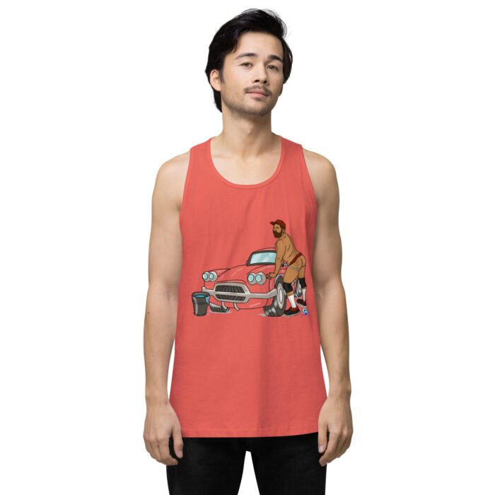 Men’s premium tank top - Car Wash - Image 37