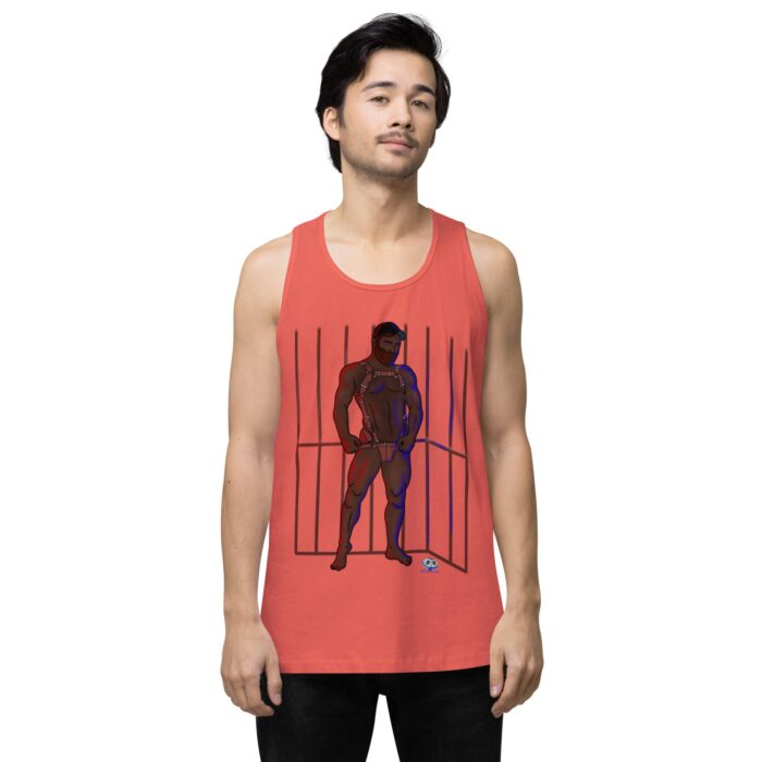 Men’s premium tank top - Busted - Image 37