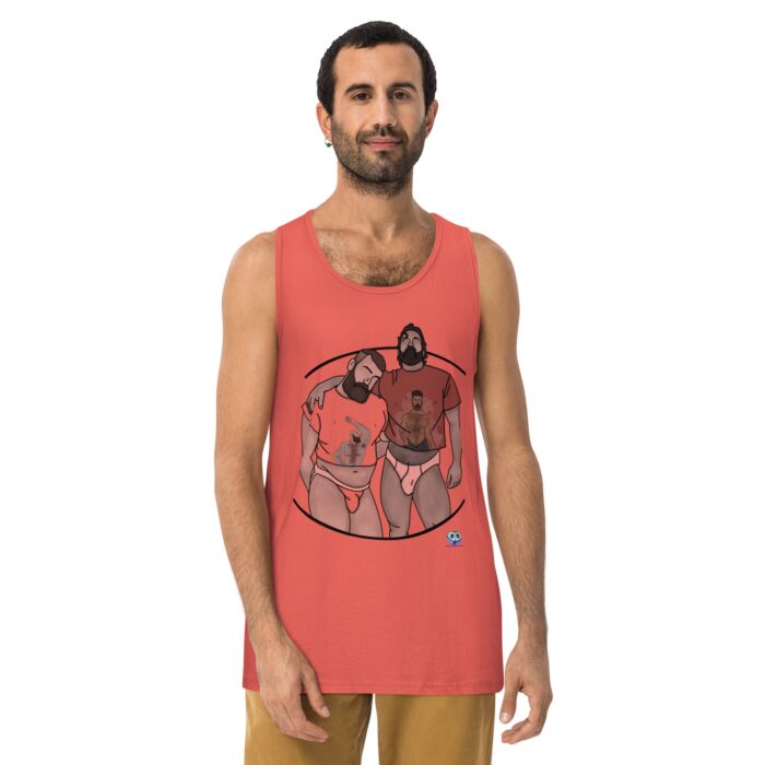 Men’s premium tank top - Cropped - Image 16