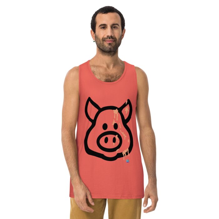 Men’s premium tank top - Cum Pig