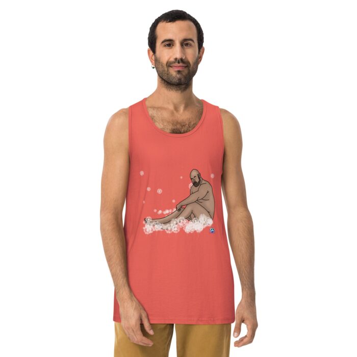 Men’s premium tank top - Dandelions - Image 16